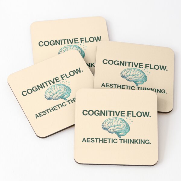 Item preview, Cognitive Flow Minimalist Brain Art Print designed and sold by EIPTOW.