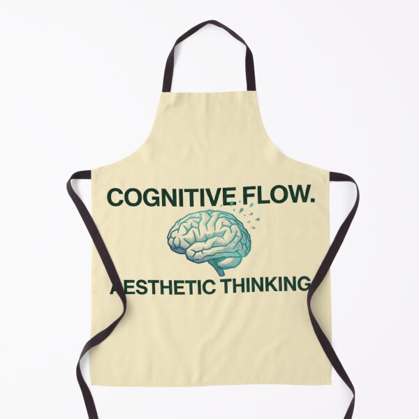 Item preview, Cognitive Flow Minimalist Brain Art Print designed and sold by EIPTOW.