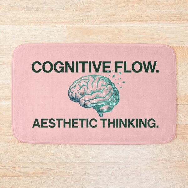Item preview, Cognitive Flow Minimalist Brain Art Print designed and sold by EIPTOW.