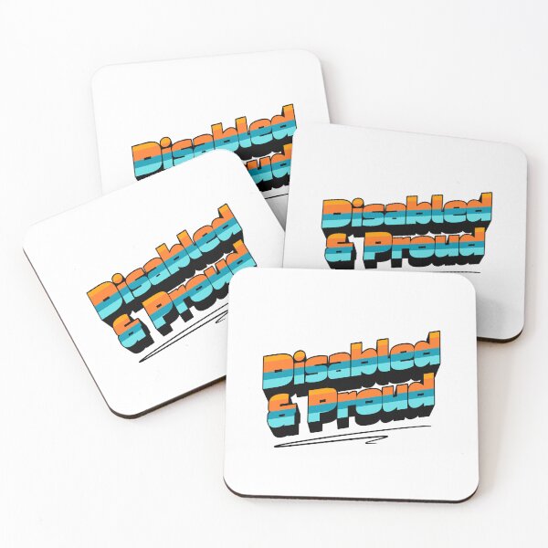 Item preview, Disabled and Proud designed and sold by GeoGoose.