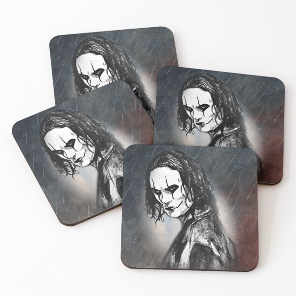 Item preview, Eric Draven - The Crow Art | Brandon Lee Portrait Poster Print designed and sold by ConorKeeganArt.