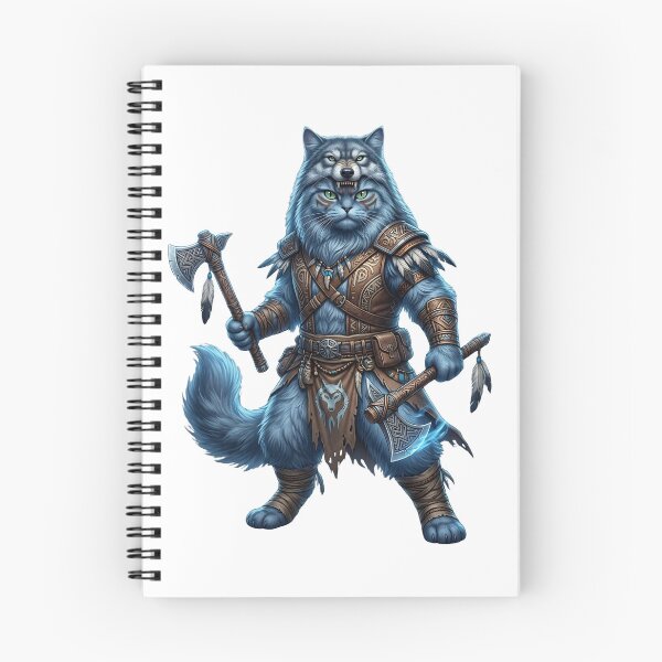 Item preview, Viking Cat Warrior – Norse Wolf Cat Fantasy designed and sold by TOOBIC.