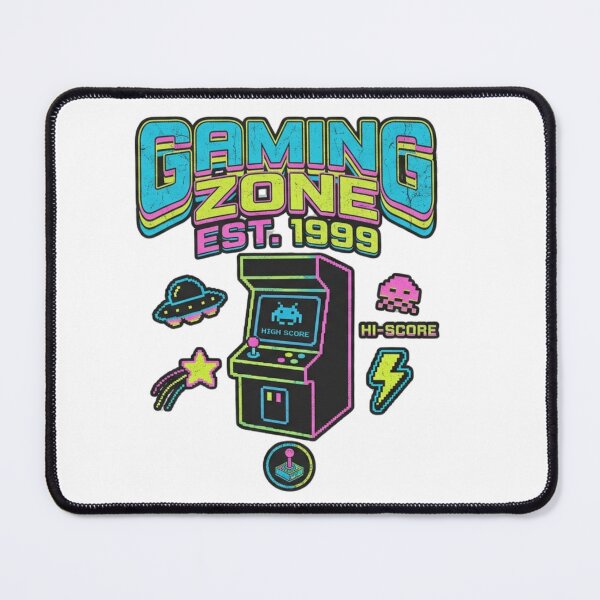 Item preview, Retro Arcade Gaming Zone Est 1999 90s Gamer designed and sold by KTD28_SHOP.