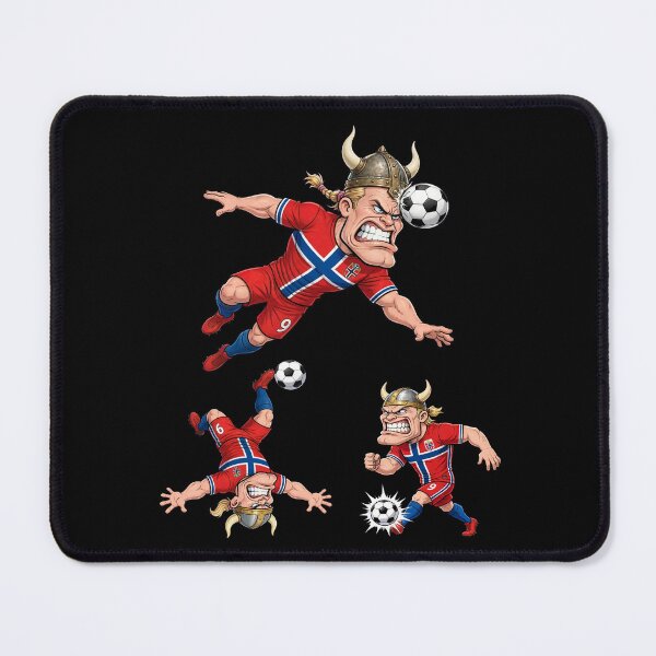 Item preview, Norwegian Viking Soccer Player - Funny Football Header designed and sold by Danh Style.