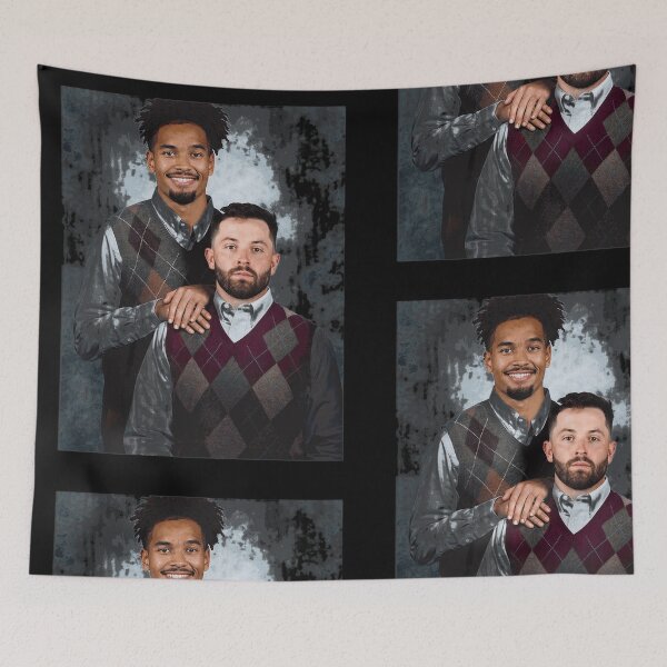 Item preview, Retro Argyle Sweater Vest Duo Portrait designed and sold by PaulHollo37877.