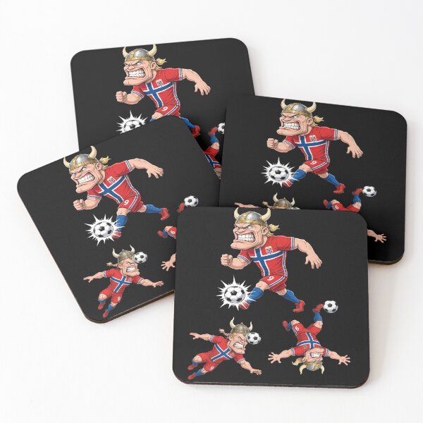 Item preview, Angry Viking Soccer Striker - Norway Football designed and sold by Danh Style.