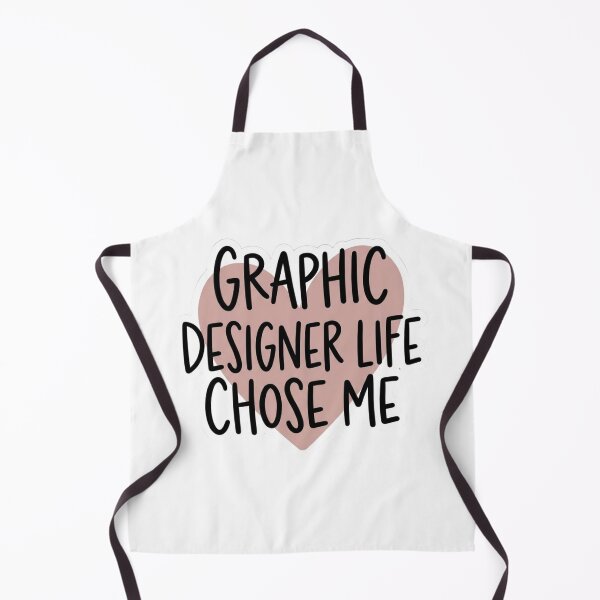 Aperçu de l'œuvre Citation humoristique d'une graphiste créative : « La vie m'a choisie ». créée et vendue par raedattia.