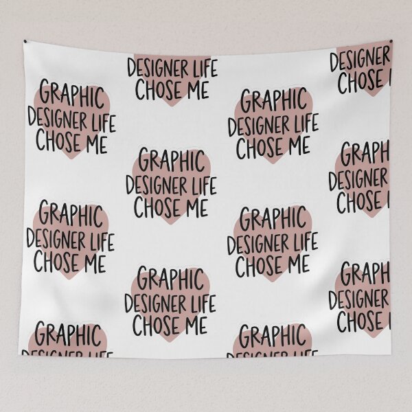 Item preview, Graphic Designer Life Chose Me Funny Creative Professional Quote designed and sold by raedattia.