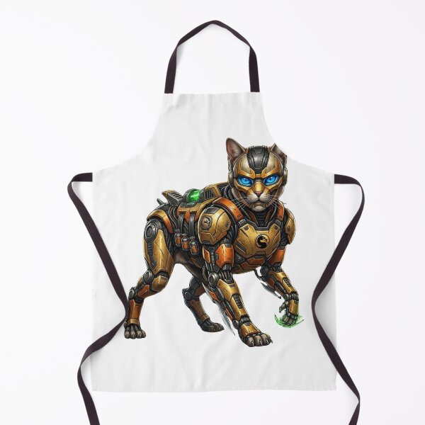 Item preview, Mecha Cat Warrior – Futuristic Robot Cat designed and sold by TOOBIC.
