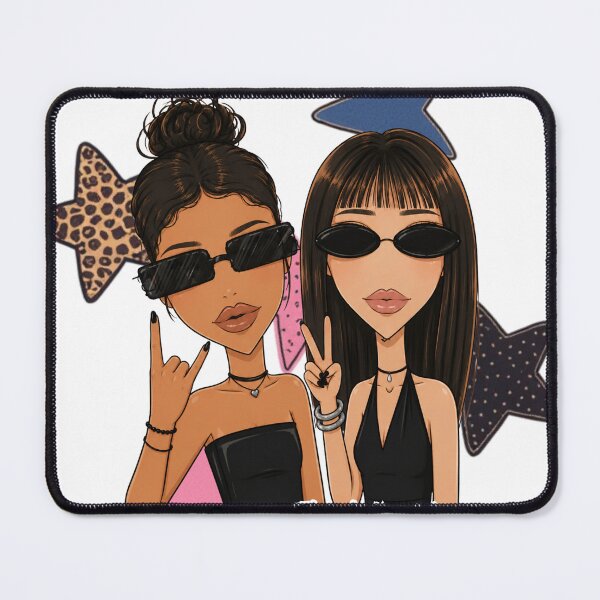 Item preview, iconic duo designed and sold by tiamadethis.