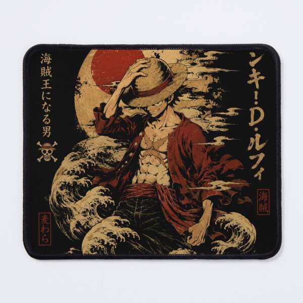 Item preview, Luffy draw and ink Japanese style designed and sold by Dlvznbm.
