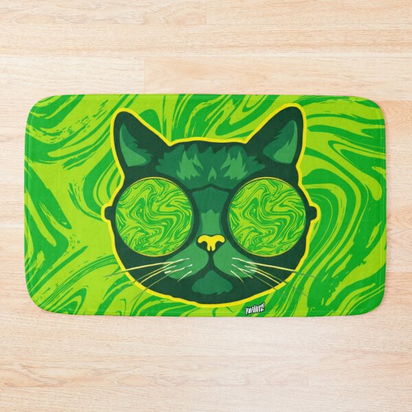 Item preview, Trippy Cat - Psychedelic Animal Art designed and sold by YOFANTZ!.