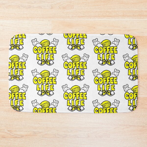 Item preview, COFFEE LIFE  - DRINK Cartoon Character Bold Retro designed and sold by NFTWords.