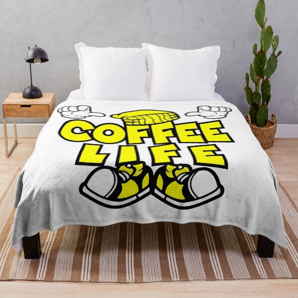 Item preview, COFFEE LIFE - DRINK Cartoon Character Bold Retro designed and sold by NFTWords.