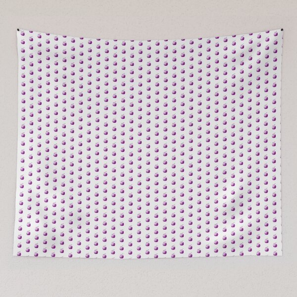 Item preview, Purple Vintage Tropical Coconut Drink Design designed and sold by pattern-archive.