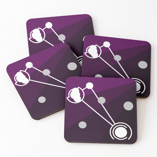 Item preview, Triangulum Constellation (unlabeled) - Purple - Geometric Star Map Graphic designed and sold by JayMakesTiktok.