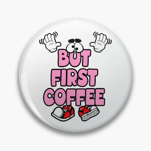 Item preview, BUT FIRST COFFEE - DRINK Words Character Bold Retro designed and sold by NFTWords.