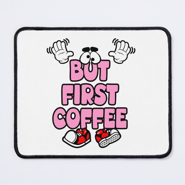 Item preview, BUT FIRST COFFEE - DRINK Words Character Bold Retro designed and sold by NFTWords.