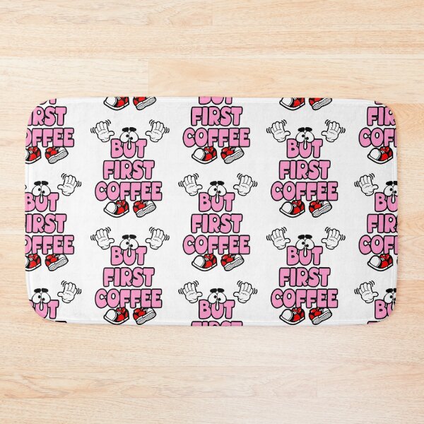 Item preview, BUT FIRST COFFEE - DRINK Words Character Bold Retro designed and sold by NFTWords.