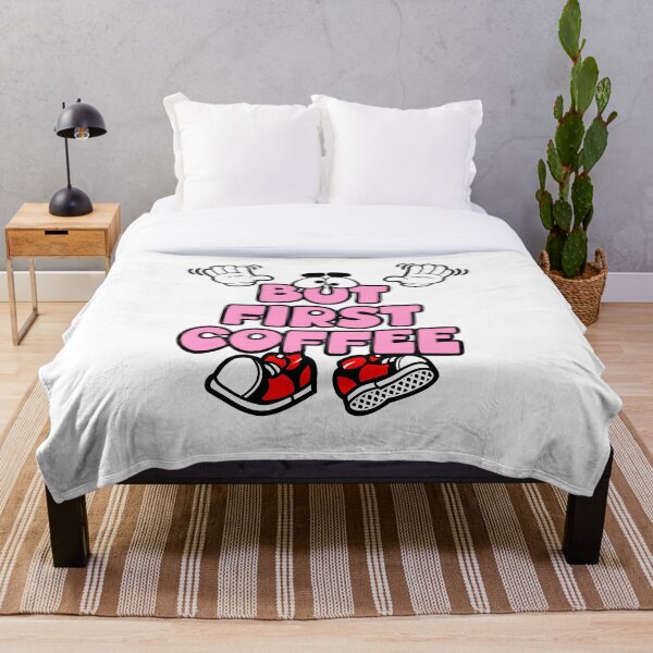 Item preview, BUT FIRST COFFEE - DRINK Words Character Bold Retro designed and sold by NFTWords.