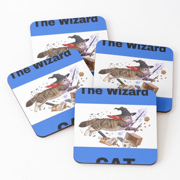 Item preview, * Spellbound Snacks: The Wizard Cat! designed and sold by Meda2.