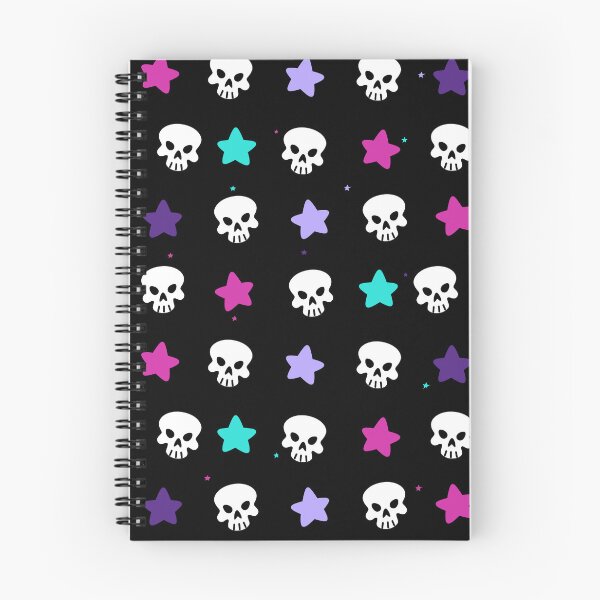 Item preview, Calaveras y estrellas punk designed and sold by Pixel 6 Designs.