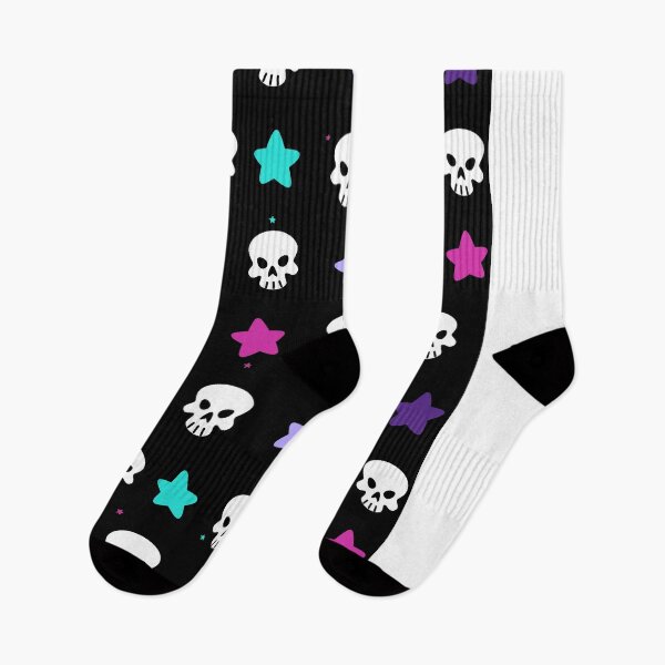 Item preview, Punk Skulls and Stars designed and sold by Pixel 6 Designs.