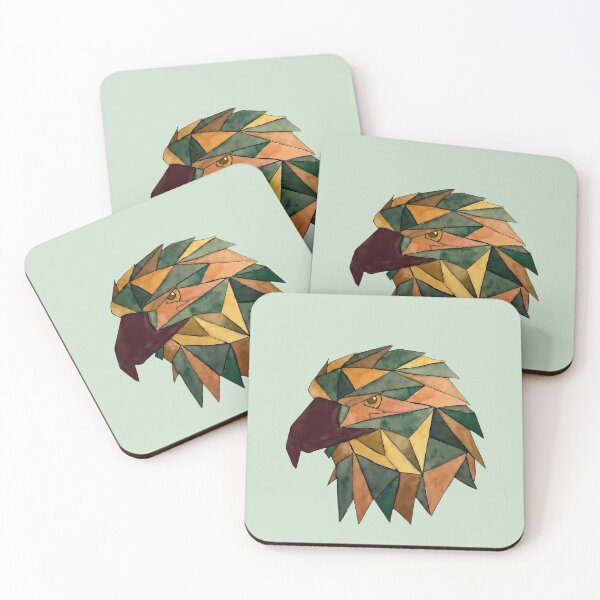 Item preview, Geometric Eagle - Abstract Mosaic Art designed and sold by SuperMama1973.