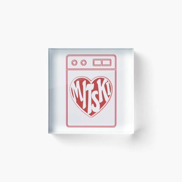 Item preview, Cute Pink Washing Machine Retro designed and sold by Brenza Boggart.