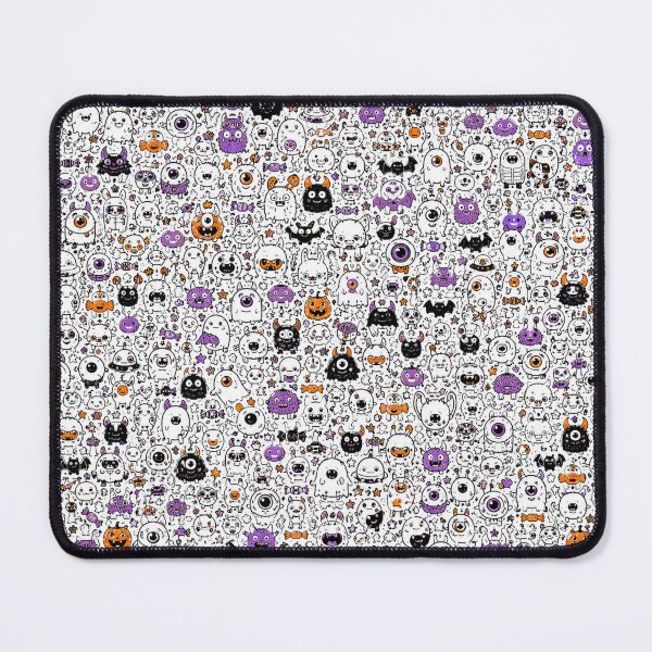 Item preview, Cute Monster Doodle Pattern – Adorable Spooky Creatures designed and sold by i-corp.