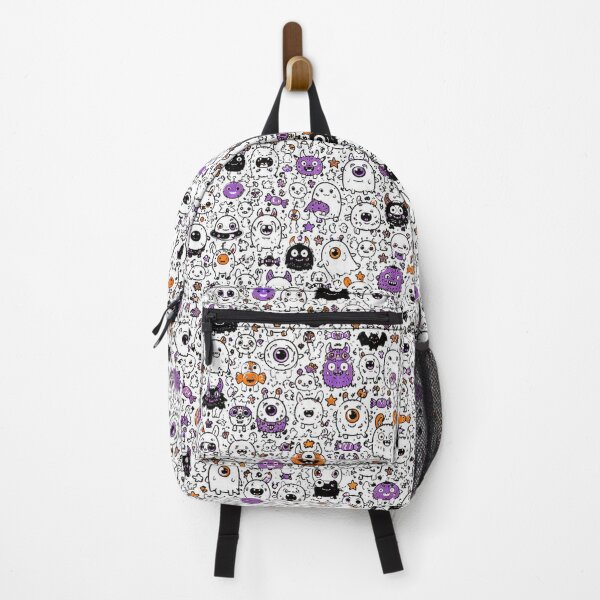 Item preview, Cute Monster Doodle Pattern – Adorable Spooky Creatures designed and sold by i-corp.