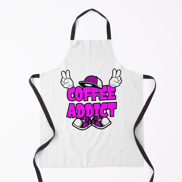 Item preview, COFFEE ADDICT - FOOD Design Character Bold Retro designed and sold by NFTWords.