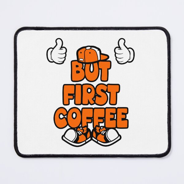 Item preview, BUT FIRST COFFEE - FOOD Grafitti Character Bold Retro designed and sold by NFTWords.
