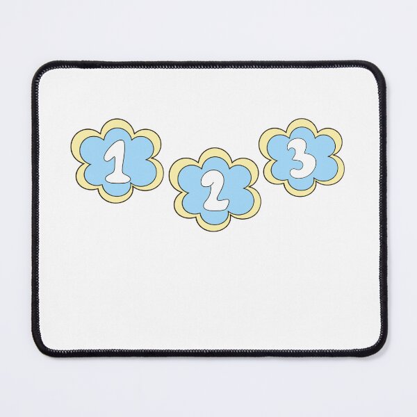 Item preview, Cute Hand Drawn Flower Numbers Kids Birthday designed and sold by Porpor Artwork.