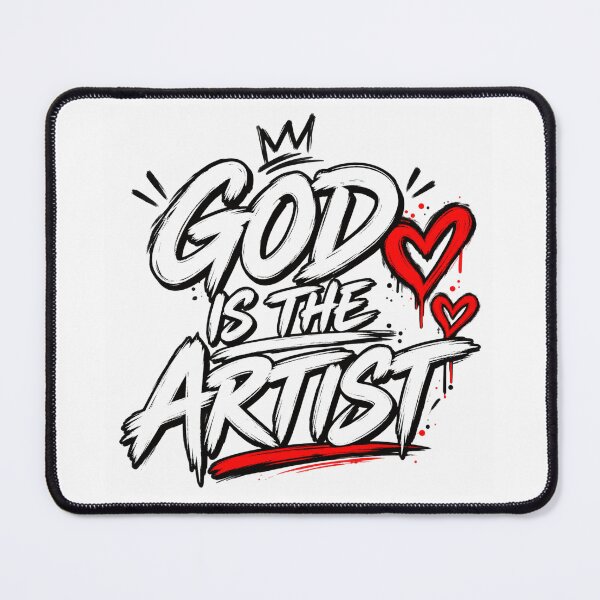 Item preview, God Is The Artist Graffiti designed and sold by WearTheVibe Store.