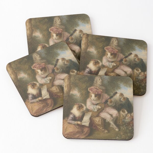 Item preview, The Scale of Love (After Watteau) designed and sold by gandolfwizard.