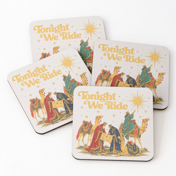 Item preview, Tonight We Ride Three Wise Men Map Joke designed and sold by POD DYNASTY | Original Print On Demand T-Shirt Graphics.
