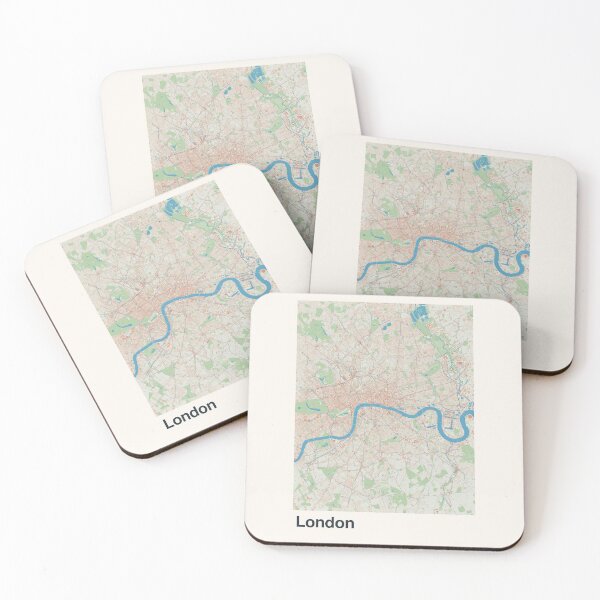 Item preview, London Minimalistic Map Art designed and sold by MapsNerd.