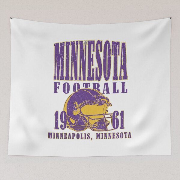 Item preview, Vintage Football Fan T-Shirt Minnesota designed and sold by MrsHeath66293.
