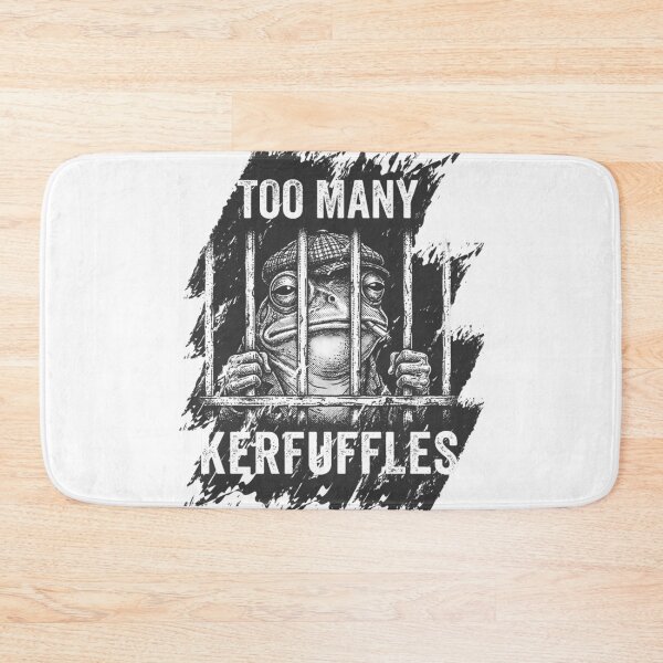 Item preview, Too Many Kerfuffles Frog in Jail designed and sold by Szpaku desart .