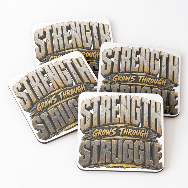 Item preview, Strength Grows Through Struggle designed and sold by bolaAura.