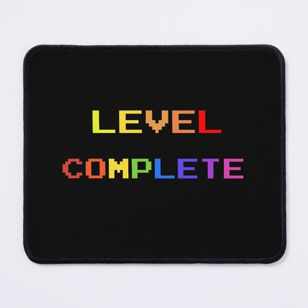 Item preview,  Level Complete Retro Pixel Typography  designed and sold by SapphireMidnight.