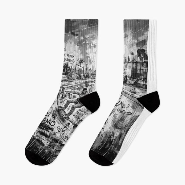 Item preview, Skateboarding In Gritty Graffiti Abandoned City Pool designed and sold by Home Decor Art.