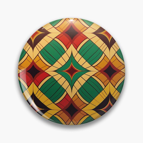 Item preview, African abstract in red,green and yellow designed and sold by Photopat.