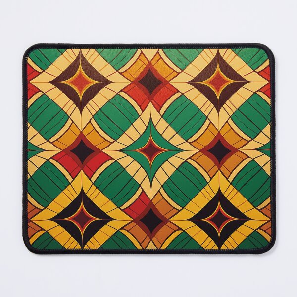 Item preview, African abstract in red,green and yellow designed and sold by Photopat.