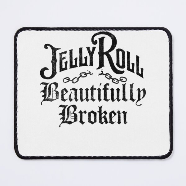 Item preview, Jelly Roll Beautifully Broken Typography Design designed and sold by YaoonysiYaeewai.