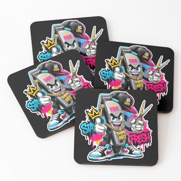 Item preview, Stay Fresh Streetwear Barber Clipper Cartoon Art designed and sold by Barber MD Culture.
