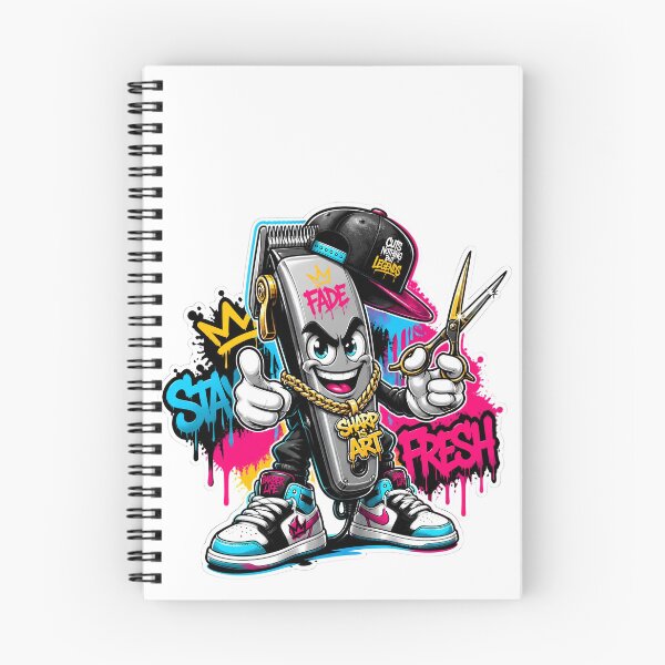 Item preview, Stay Fresh Streetwear Barber Clipper Cartoon Art designed and sold by Barber MD Culture.