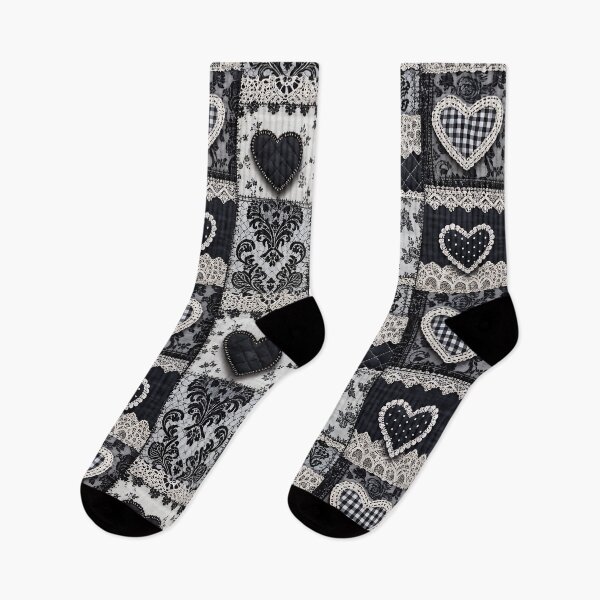Item preview, Patchwork Hearts designed and sold by JacquiTaylorArt.