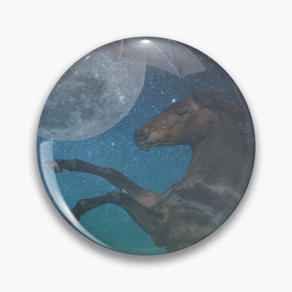 Item preview, Vampire Bat Horse Moon designed and sold by GeoGoose.